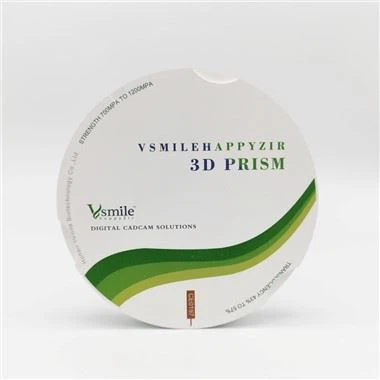 3D призмен многослоен 95 мм циркониев диск